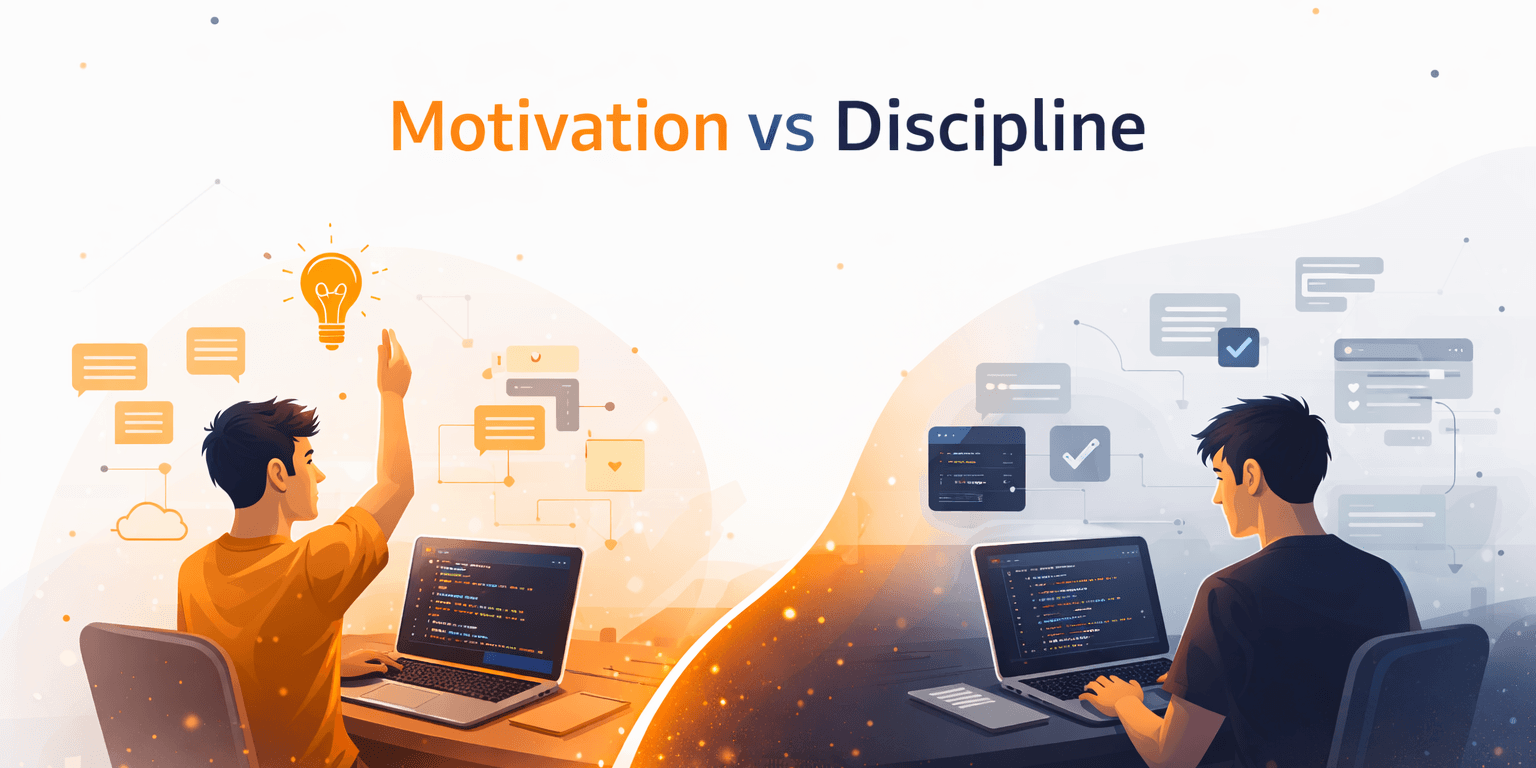 The Difference Between Motivation and Discipline: Why You Start Strong and Stop Quickly