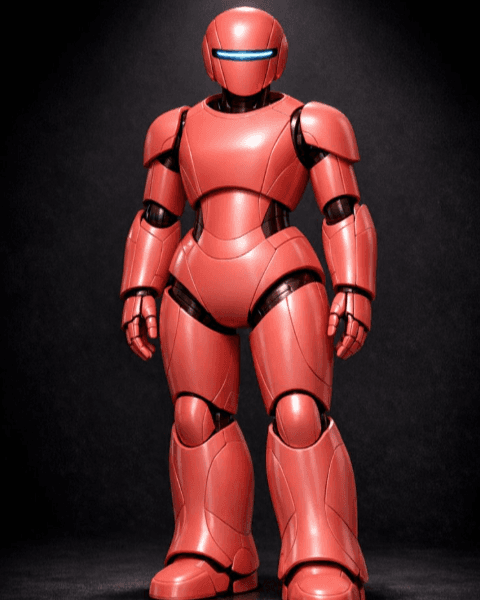 Why movie robots are often silver?